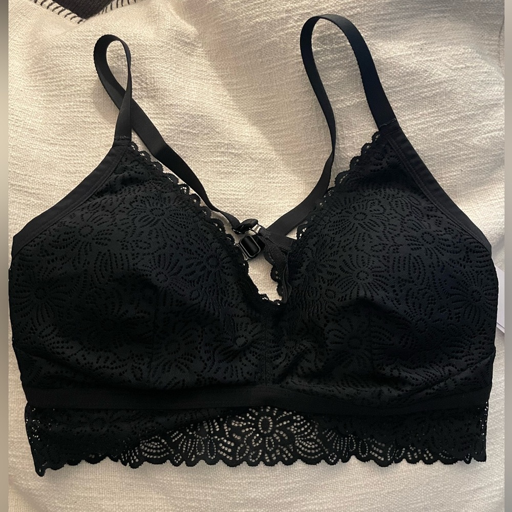 Lace Crossback Bralette